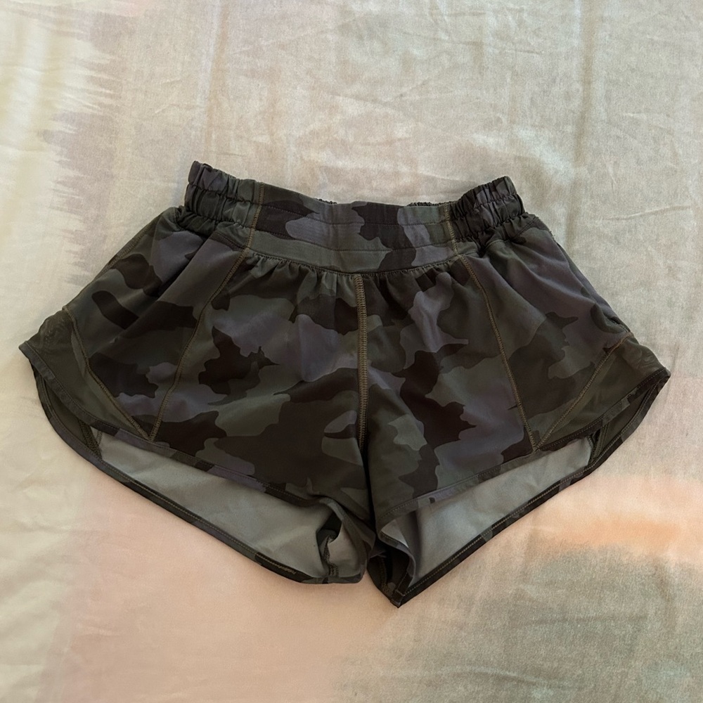 Camo lululemon hot hot shorts